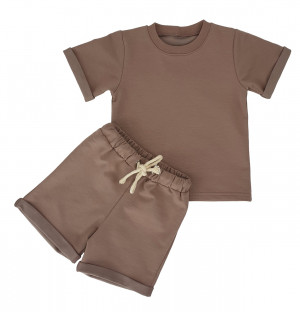 Костюм летний шоколад Костюм летний шоколад