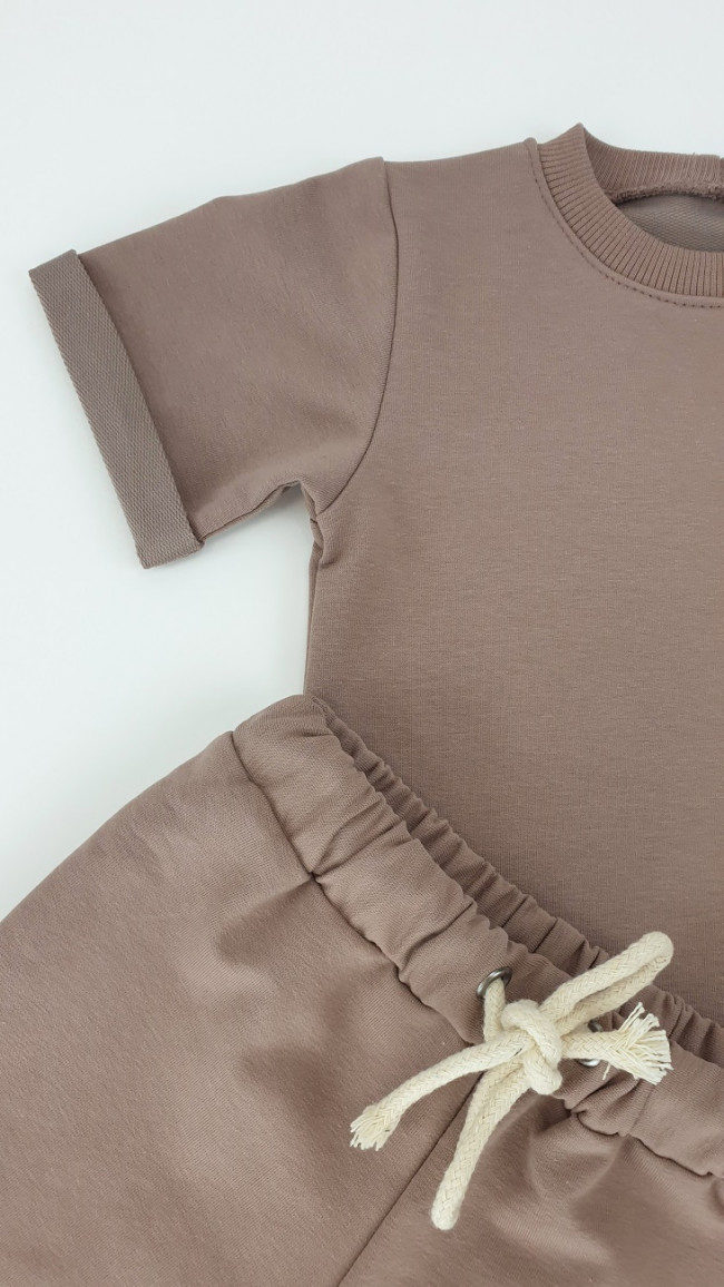 Костюм летний шоколад