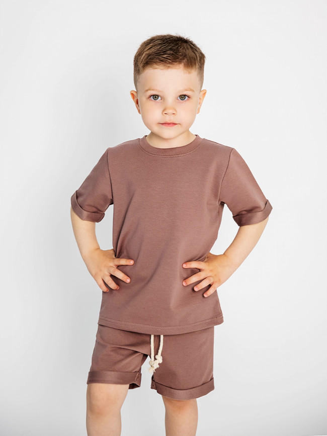 Костюм летний шоколад