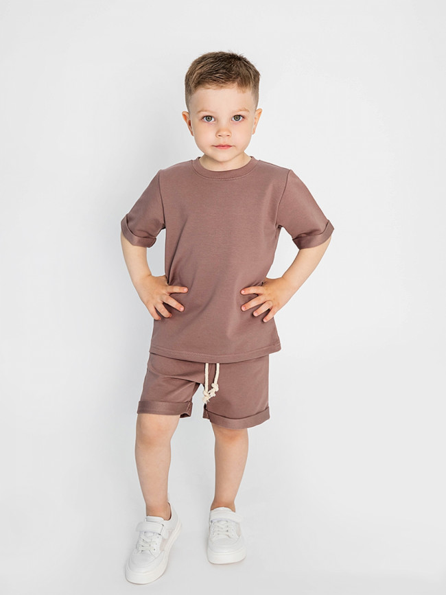 Костюм летний шоколад