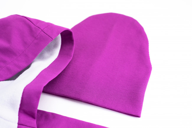 Толстовка Орхидея с шапкой Толстовка Орхидея с шапкой