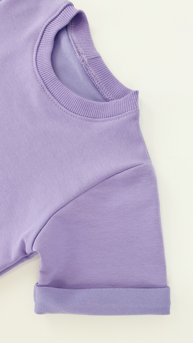 Костюм летний сирень