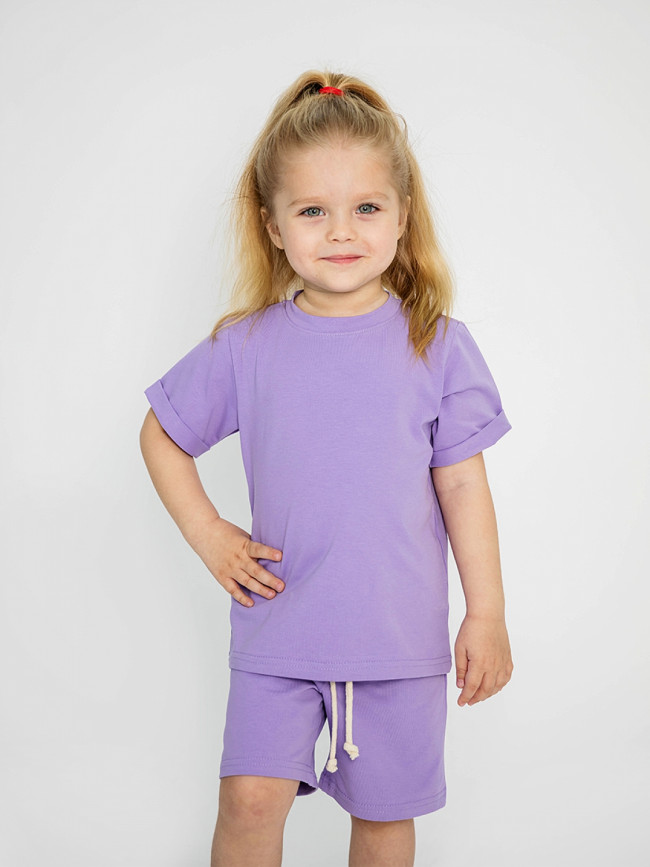 Костюм летний сирень