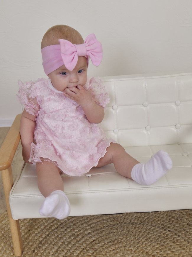 Нарядное розовое платье, Ромашки Нарядное розовое платье, Ромашки