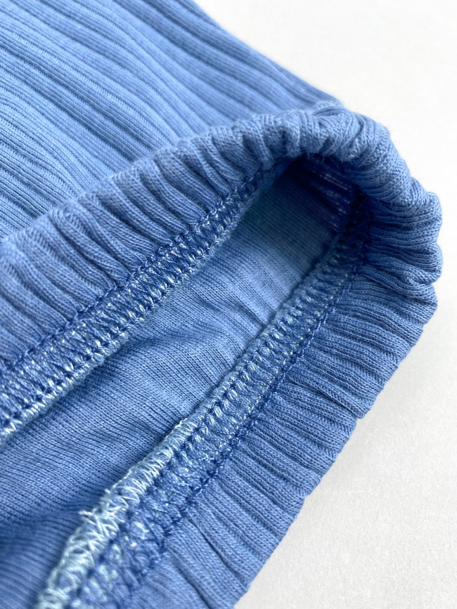 Комплект детский: боди и штанишки, синий, Рибана