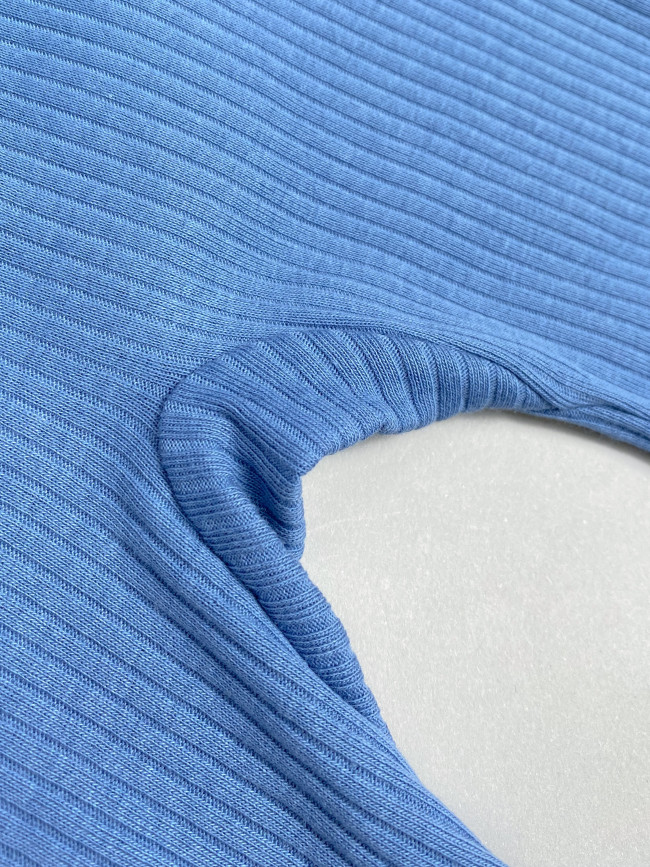 Комплект детский: боди и штанишки, синий, Рибана