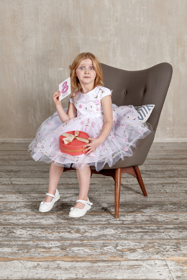 Нарядное розовое платье, Нежность Нарядное розовое платье, Нежность