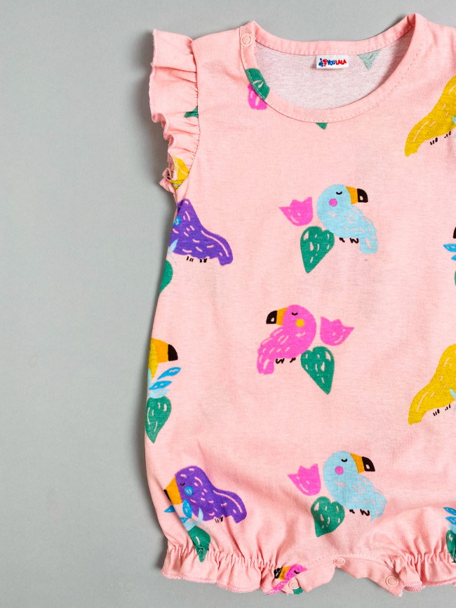 Боди детское с коротким рукавом, Туканы Боди детское с коротким рукавом, Туканы