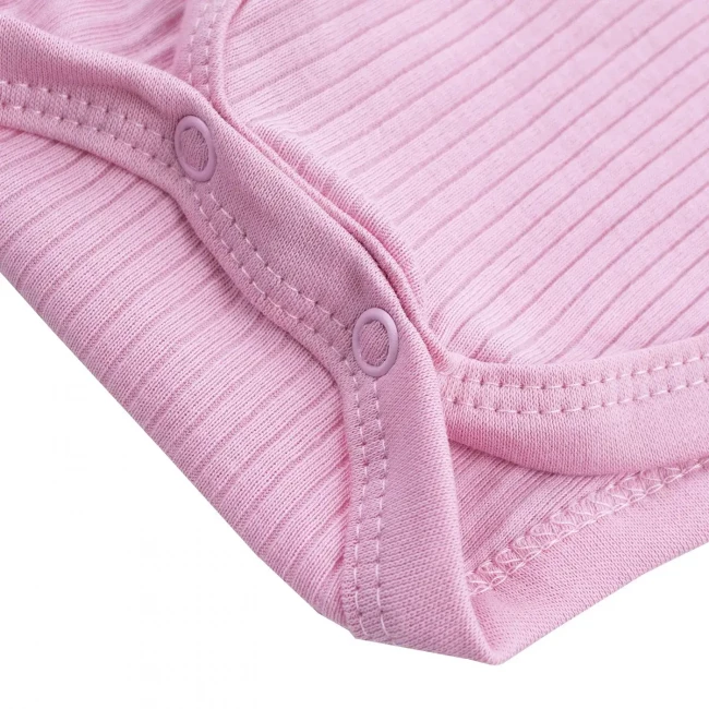 Комплект детский: боди и штанишки, розовый, Рибана