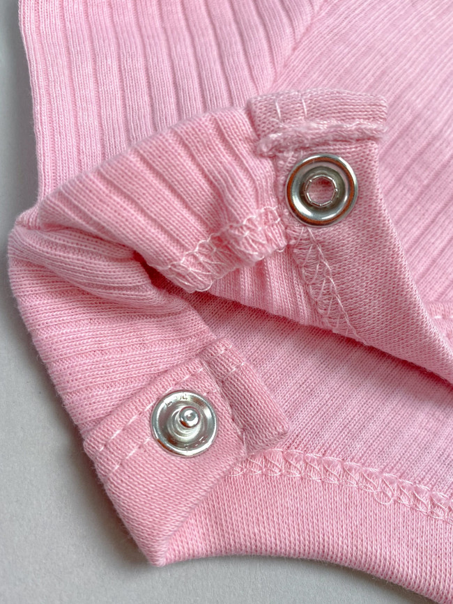 Комплект детский: боди и штанишки, розовый, Рибана