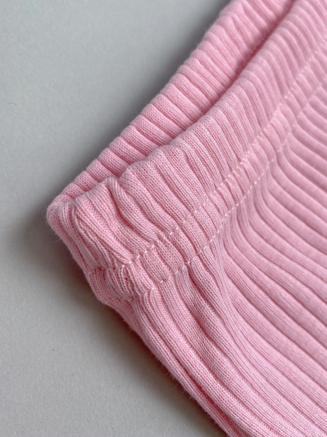 Комплект детский: боди и штанишки, розовый, Рибана