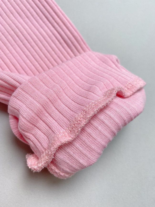 Комплект детский: боди и штанишки, розовый, Рибана