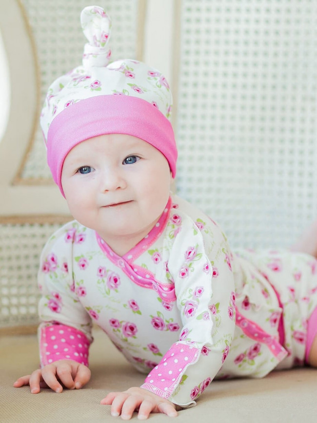 Комплект детский, шапочки, Маленькая садовница, 3шт.