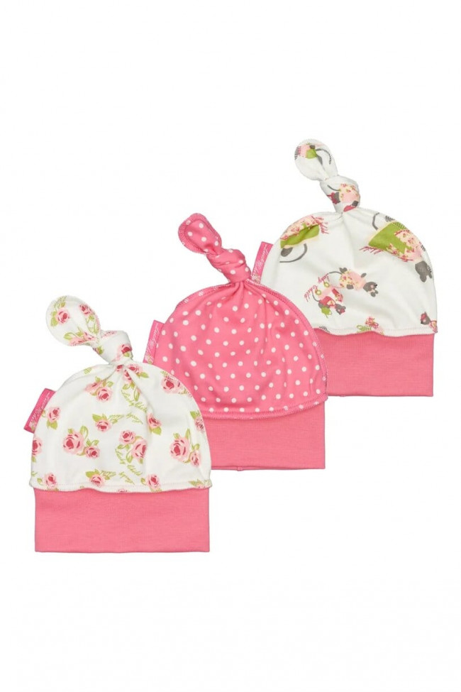 Комплект детский, шапочки, Маленькая садовница, 3шт.