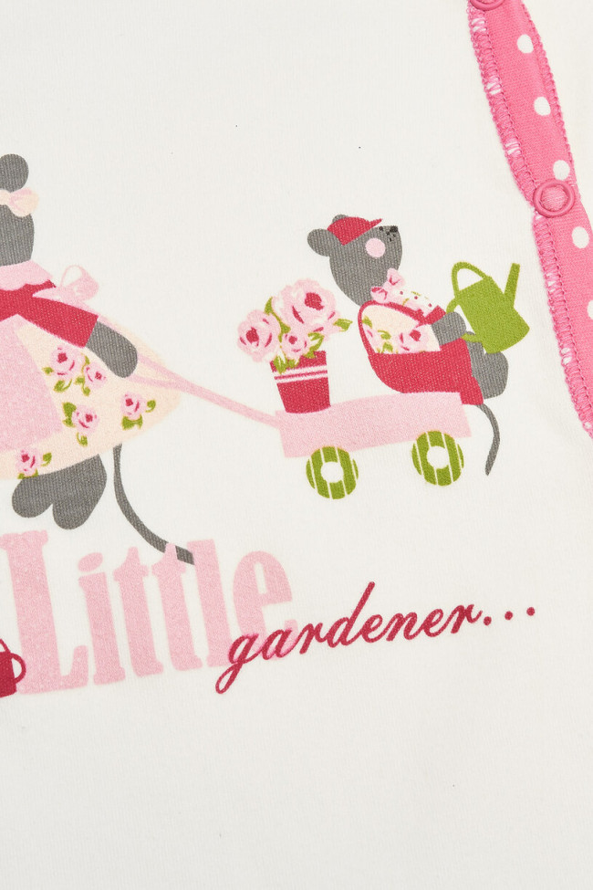 Комбинезон Маленькая садовница, Мышки Комбинезон Маленькая садовница, Мышки