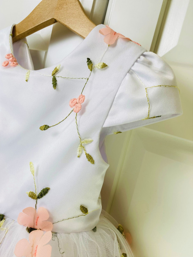 Нарядное персиковое платье, Нежность Нарядное персиковое платье, Нежность