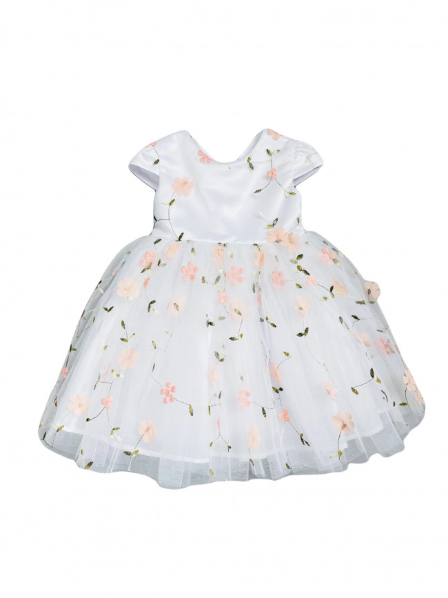 Нарядное персиковое платье, Нежность Нарядное персиковое платье, Нежность