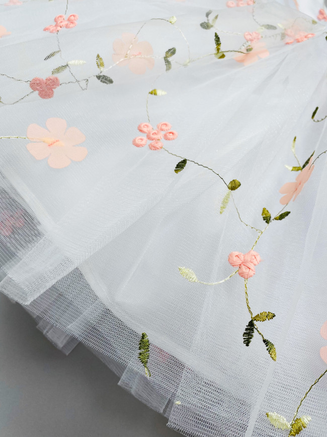 Нарядное персиковое платье, Нежность Нарядное персиковое платье, Нежность