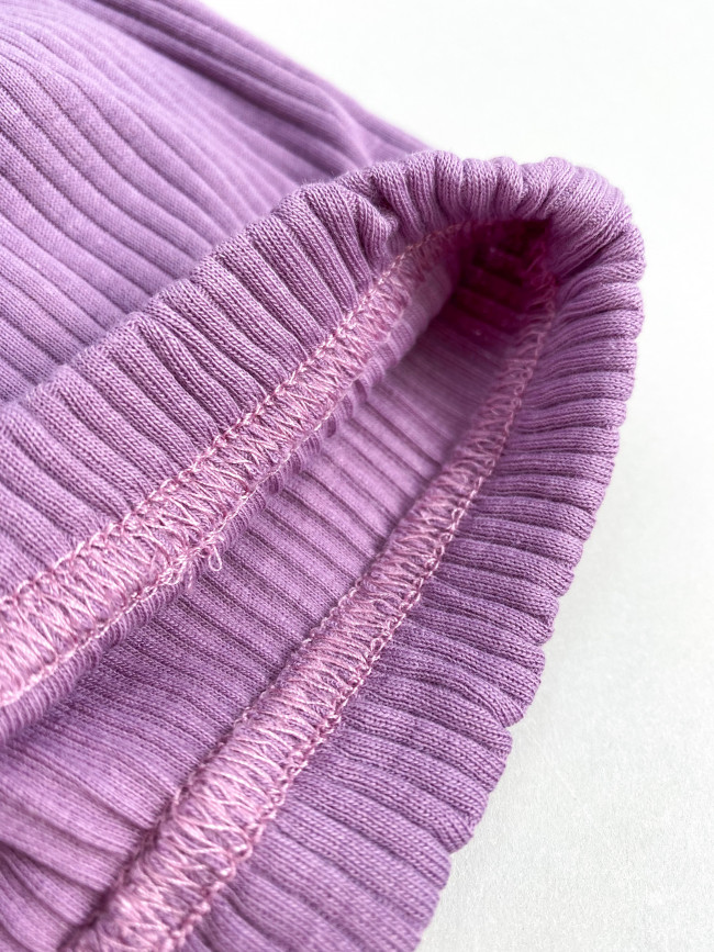 Комплект детский: боди и штанишки, сиреневый, Рибана