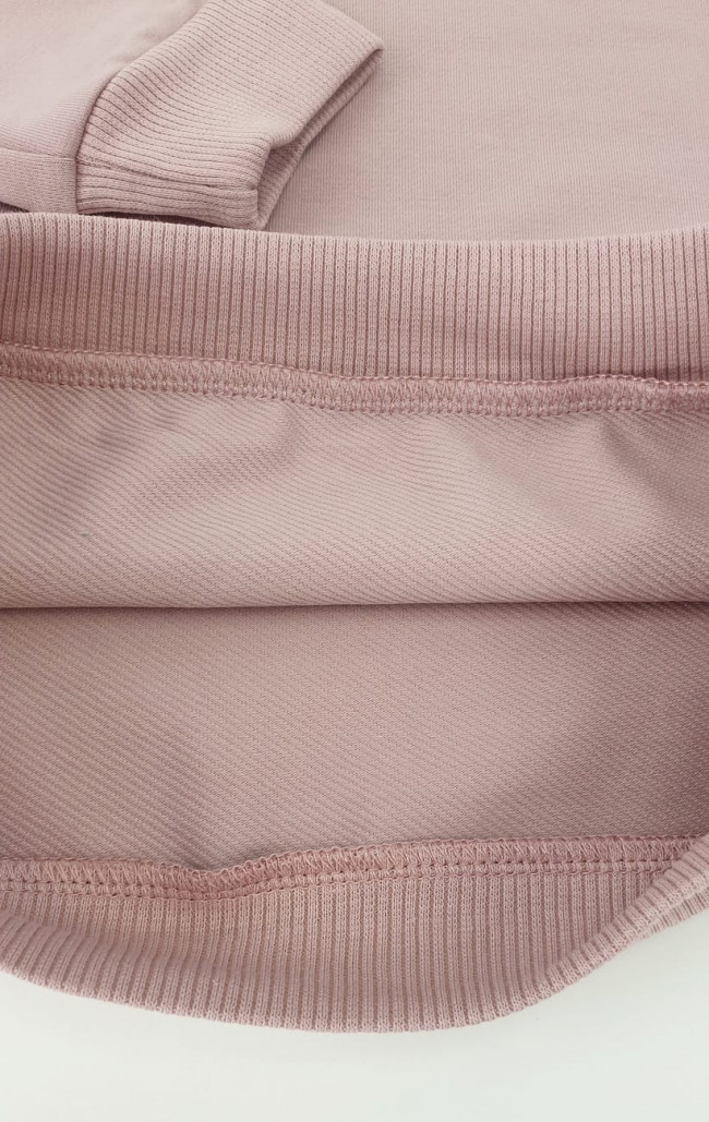 Костюм спортивный, летний, пудровый