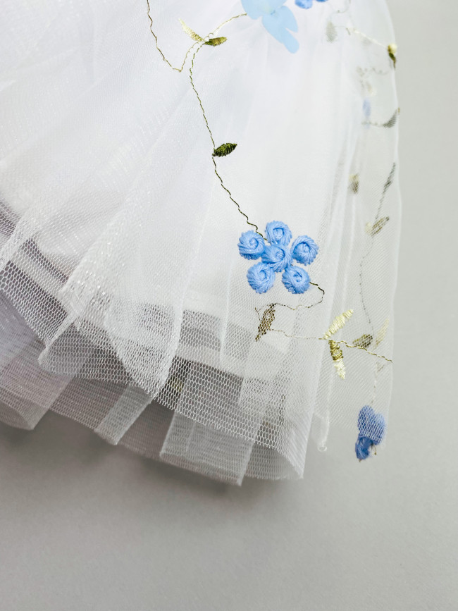 Подарочный бокс, голубой, Нежность