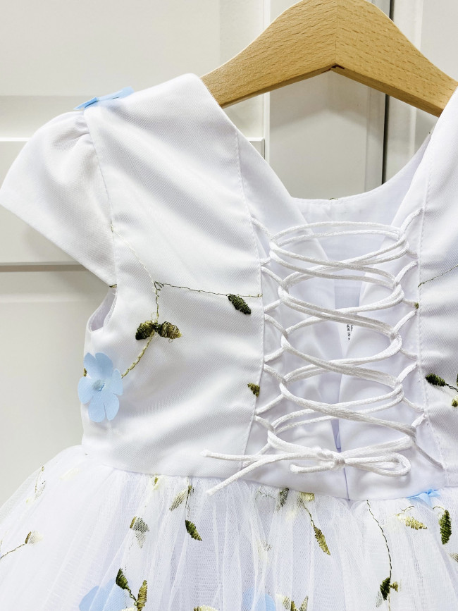 Подарочный бокс, голубой, Нежность