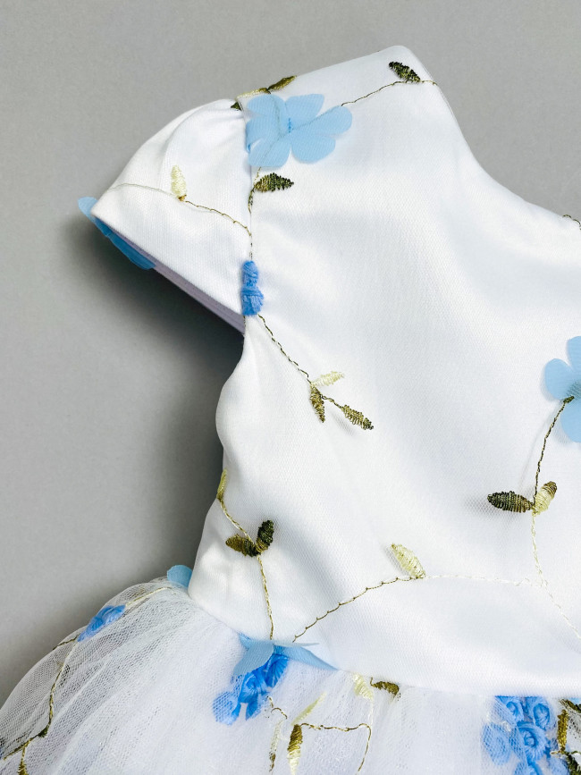 Подарочный бокс, голубой, Нежность