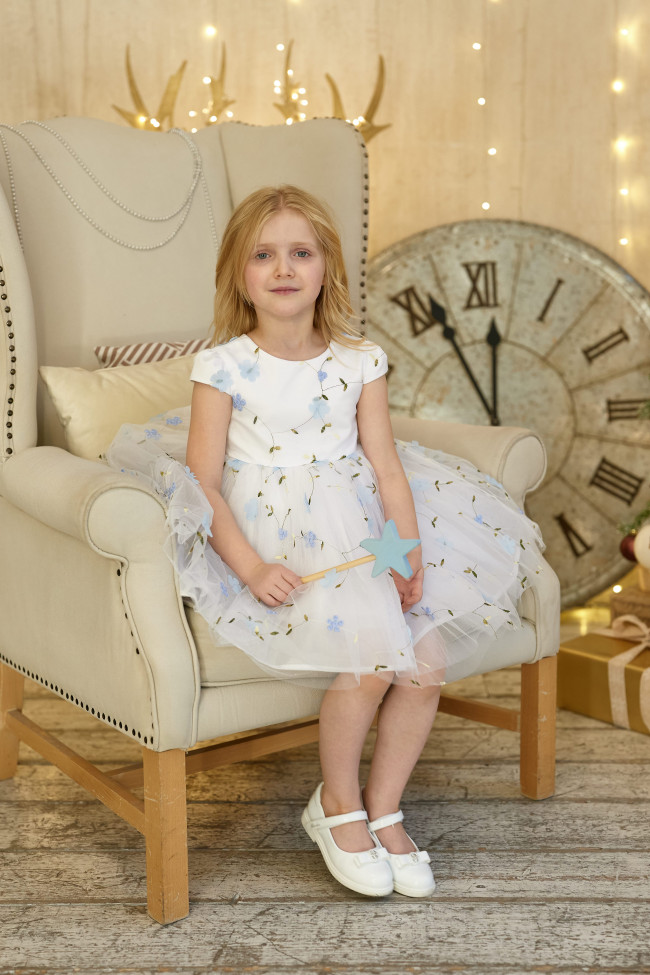 Подарочный бокс, голубой, Нежность