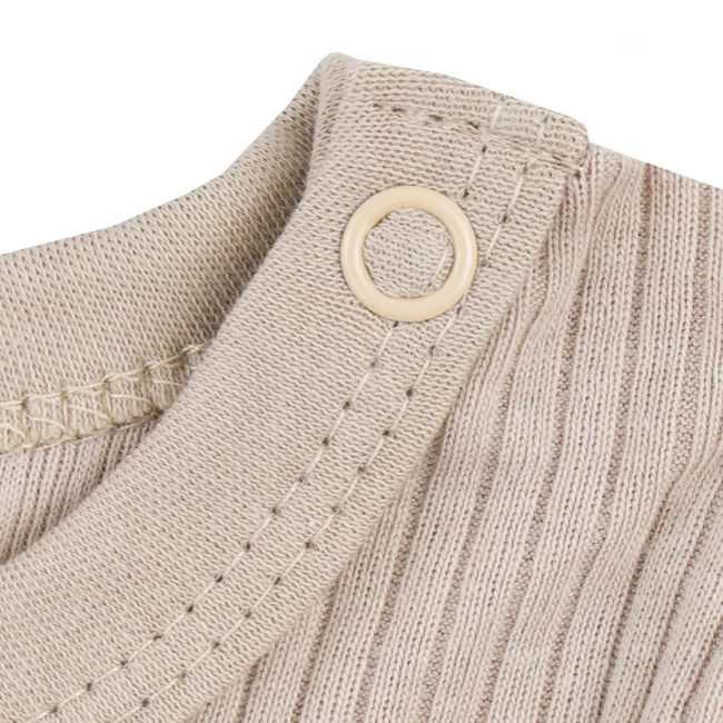 Комплект детский: боди и штанишки, бежевый, Рибана