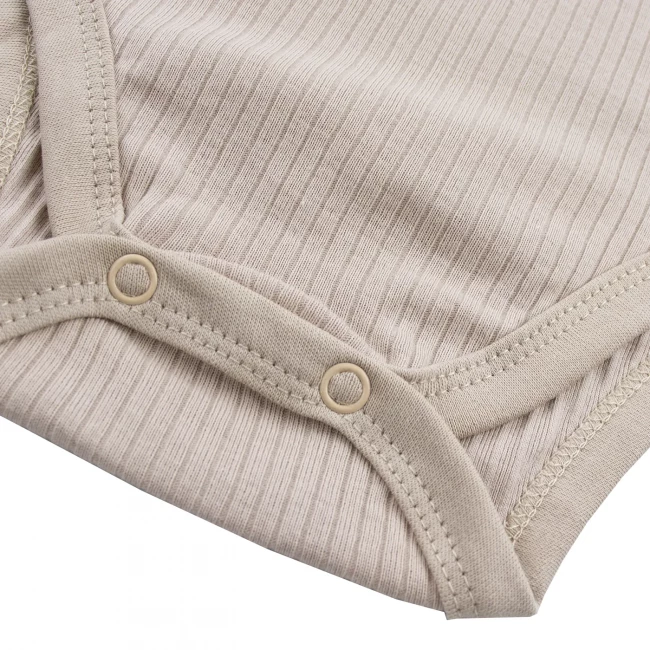 Комплект детский: боди и штанишки, бежевый, Рибана