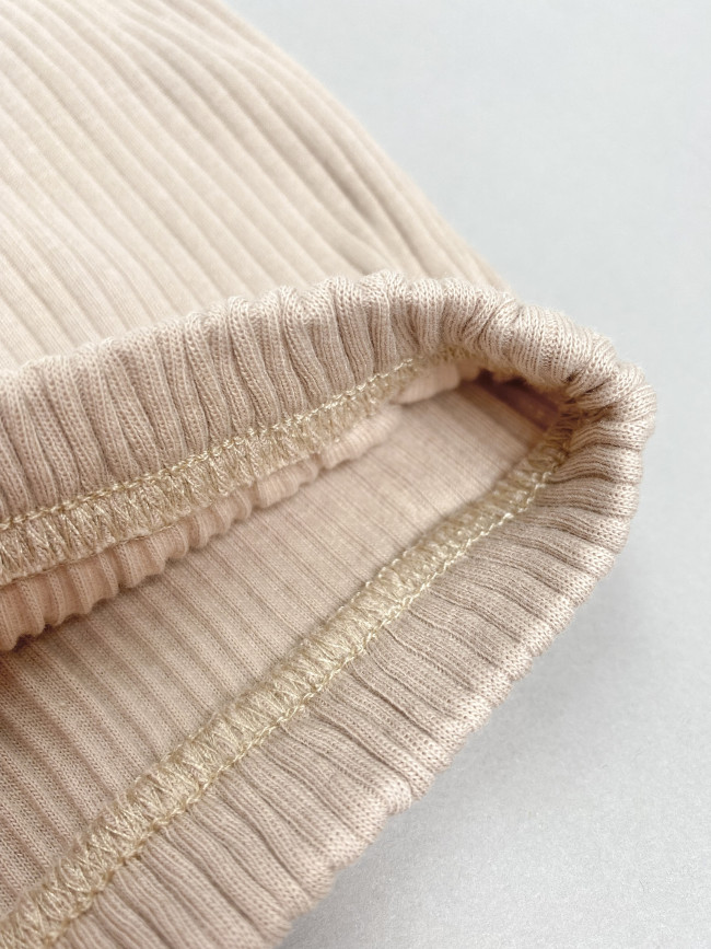 Комплект детский: боди и штанишки, бежевый, Рибана