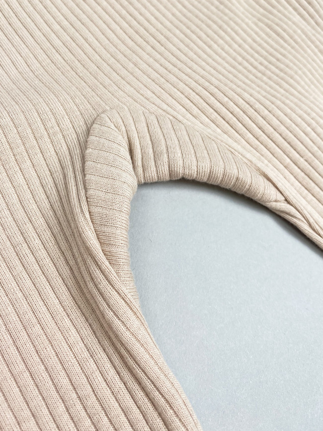 Комплект детский: боди и штанишки, бежевый, Рибана