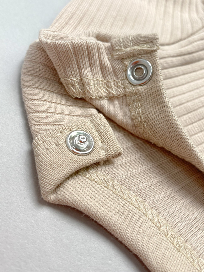 Комплект детский: боди и штанишки, бежевый, Рибана