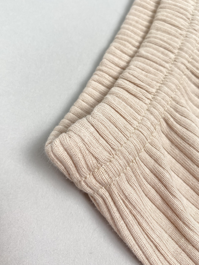 Комплект детский: боди и штанишки, бежевый, Рибана