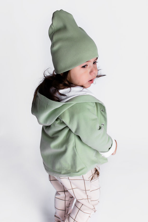 Толстовка Оливка с шапкой Толстовка Оливка с шапкой