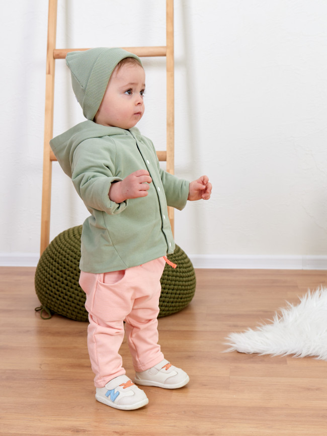 Толстовка Оливка с шапкой Толстовка Оливка с шапкой