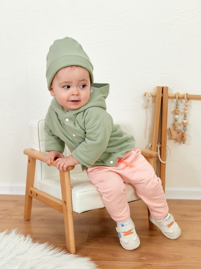 Толстовка Оливка с шапкой Толстовка Оливка с шапкой