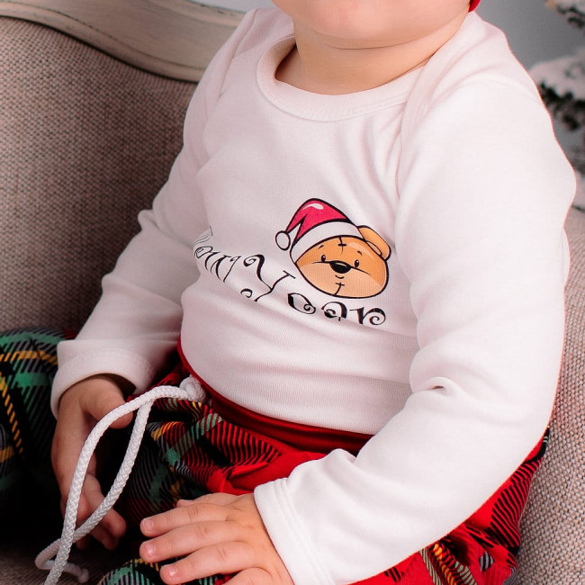 Боди молочный, New Year 