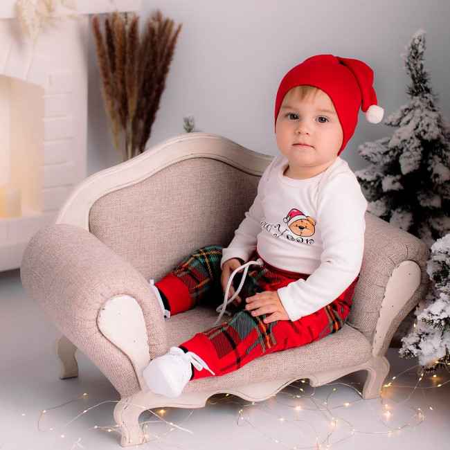 Боди молочный, New Year 