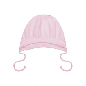 Чепчик детский, розовый, Ажур  Чепчик детский, розовый, Ажур
