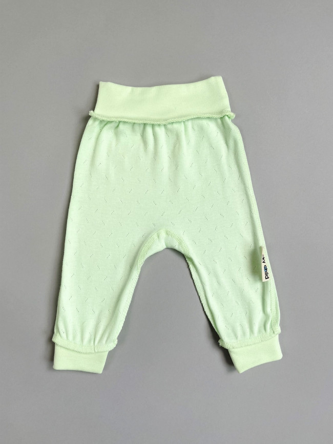 Штанишки детские, киви, Ажур Штанишки детские, киви, Ажур