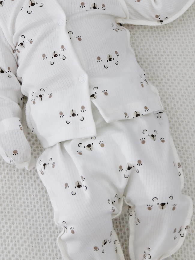 Комплект для новорожденных Лапки 2