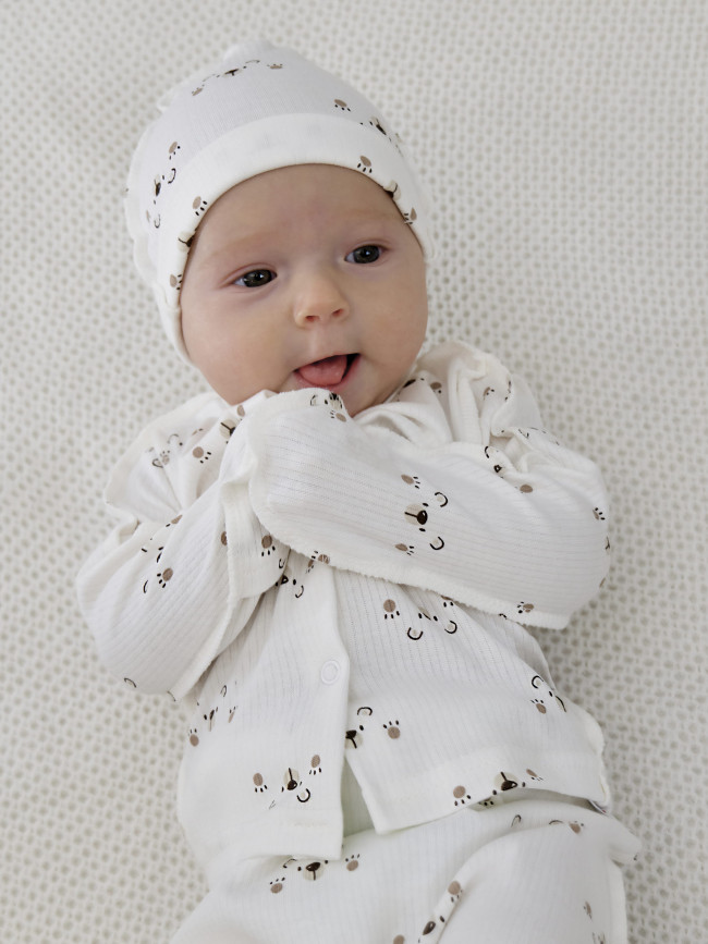 Комплект для новорожденных Лапки 2