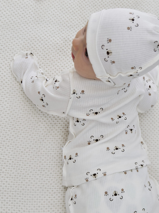 Комплект для новорожденных Лапки 2