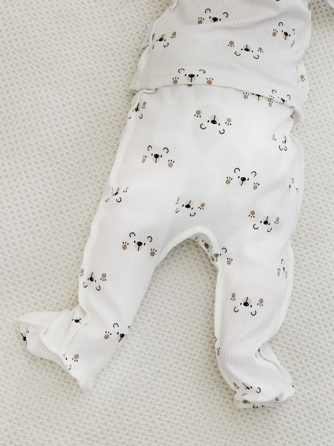 Комплект для новорожденных Лапки 2