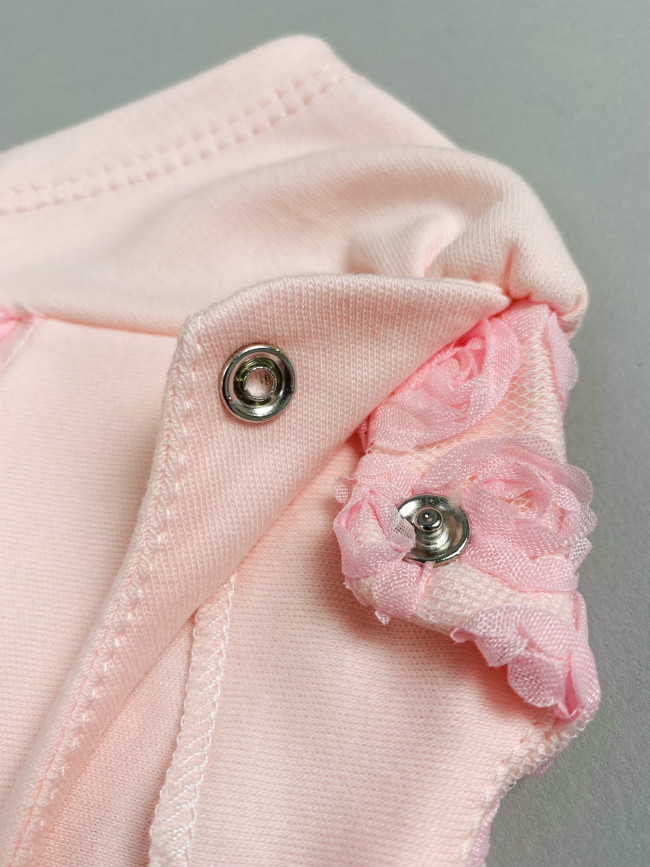 Нарядное боди-платье, розовое, Цветочная фантазия Нарядное боди-платье, розовое, Цветочная фантазия