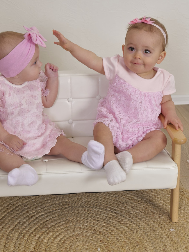 Нарядное боди-платье, розовое, Цветочная фантазия Нарядное боди-платье, розовое, Цветочная фантазия