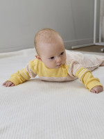 Кофта детская, желтая, Полоска