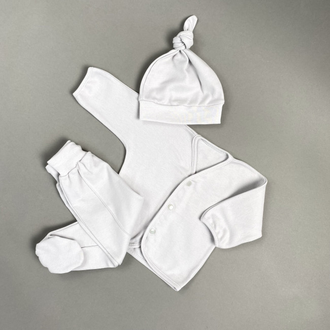 Ползунки детские, серые, Базовая коллекция Ползунки детские, серые, Базовая коллекция