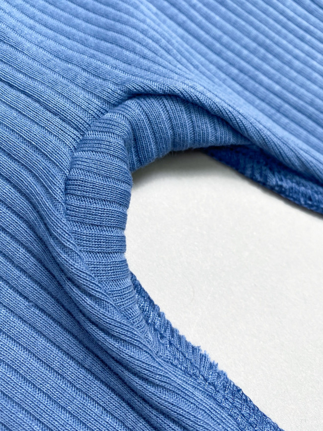 Комбинезон детский на молнии с шапкой, синий, Рибана Комбинезон детский на молнии с шапкой, синий, Рибана